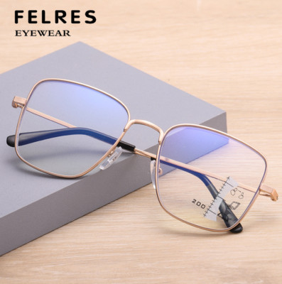 Men Women Progressive Multifocus Reading Glasses Anti Blue Light Glasses New