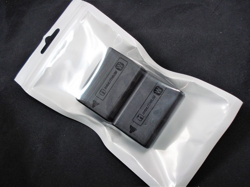 Pack of 2 Genuine OEM NP-FW50 Battery for SONY a7 a7S a7R II A5100 A5000 A3000