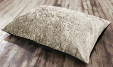 Extra Large Luxury Crushed Velvet Multi Purpose Soft Floor Cushion Anti-Slip