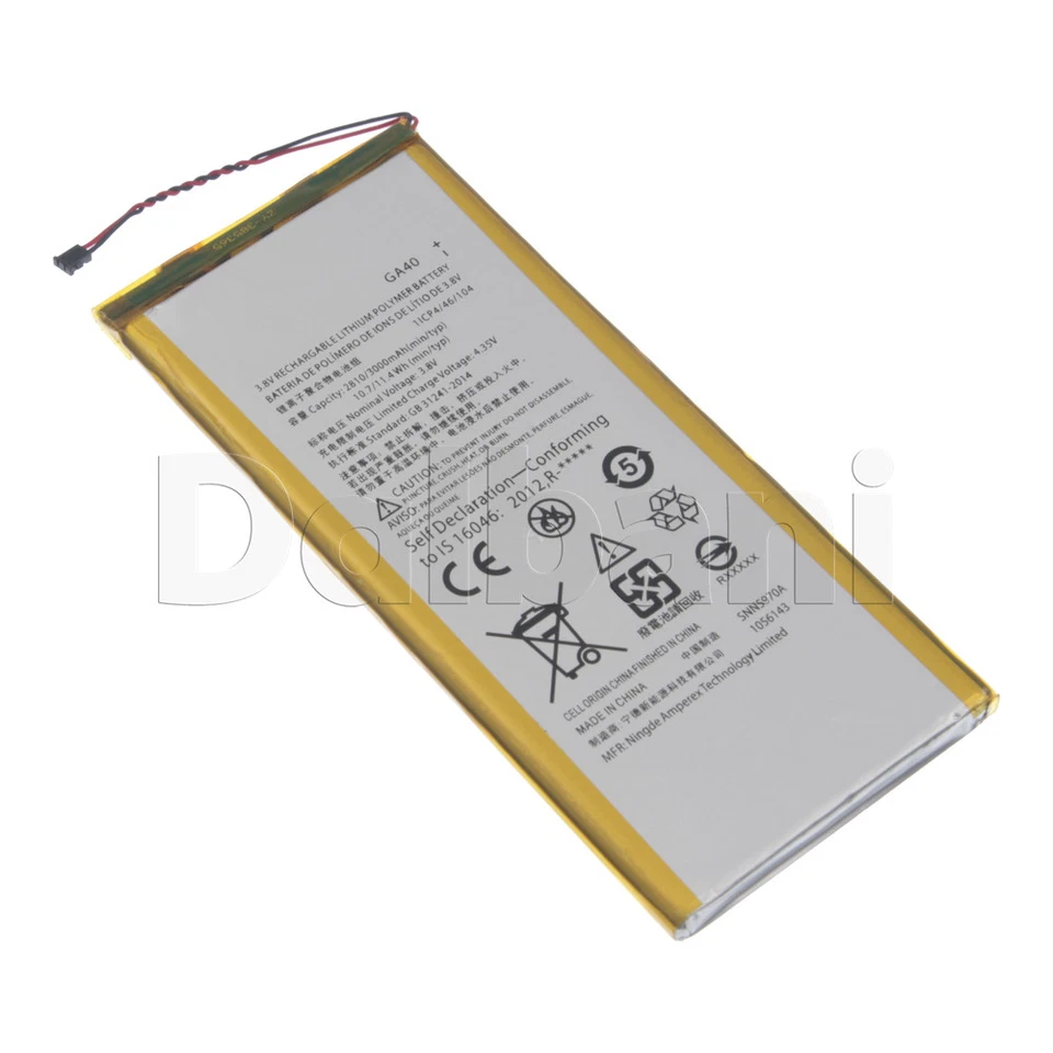 SNN5970A Batería Nueva Li-Polímero Batería Motorola Moto G4 Plus SNN5970A Foto 2 de 3