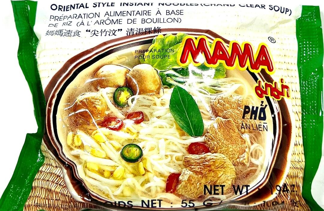 Mama Instant Noodles Variety Pack 1.94 oz x 30 Packs 10 of Each
