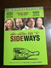 Sideways Widescreen Edition  DVD VG With Case  Cardboard Sleeve 