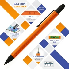 Monteverde USA One Touch Tool Pen, Ballpoint Pen, Orange (MV35295)