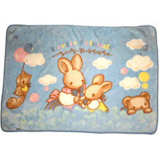 Wonderful Memories Elegant Kids 2000 Pretty Friends Plush Bunny Blanket Bear htf