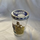 VINTAGE SKIPPY CREAMY PEANUT BUTTER GLASS JAR & METAL LID, 2 CUP MEASURING CUP