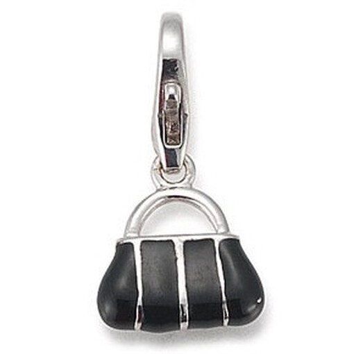 БРЕЛОКИ GOOIX GXC108 ОТ DAMEN CHARM SILBER TASCHE SCHWARZ 2990₽