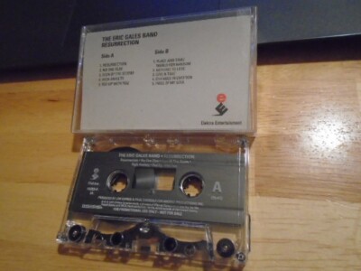 RARE PROMO Eric Gales Band CASSETTE TAPE Resurrection 1991 SURVIVOR Jimi Jamison
