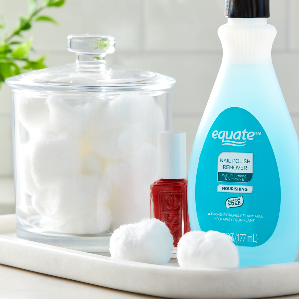 Equate Jumbo Cotton Balls, 100 Pure Cotton, Natural Cotton, 200 Count