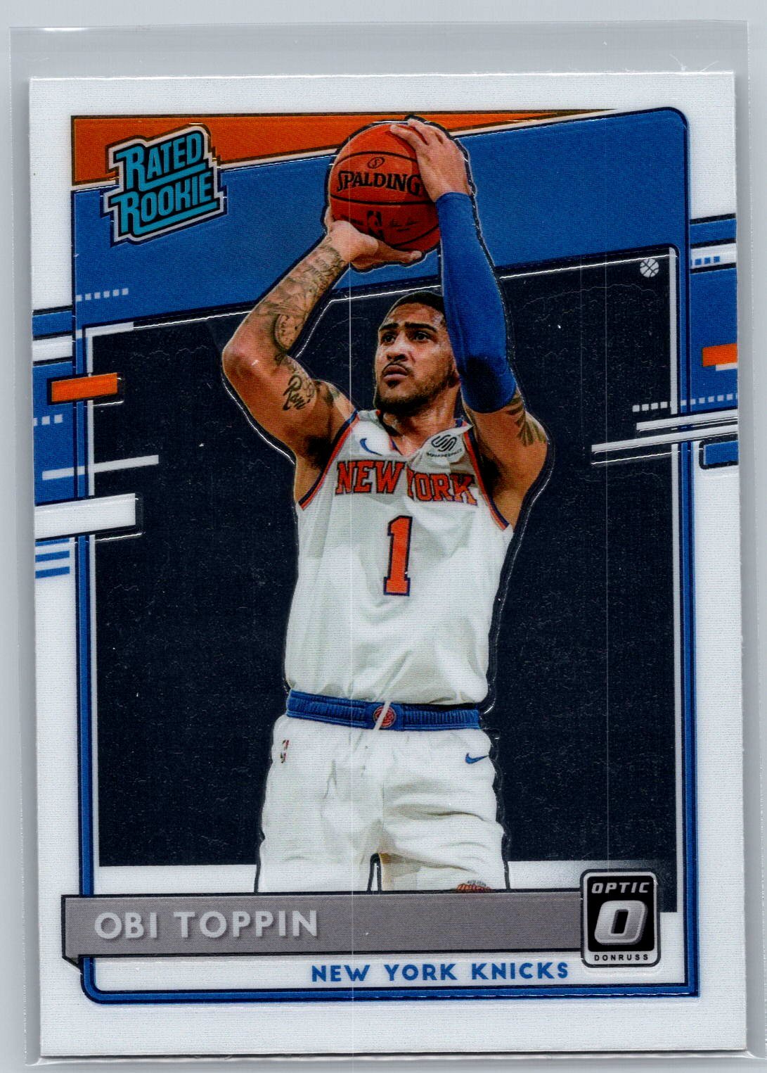 2020 Donruss Optic Rated Rookie #158 Obi Toppin Rookie