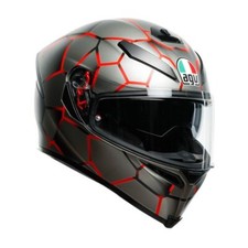 AGV K5-S Vulcanum Full-Face Motorcycle Helmet Red