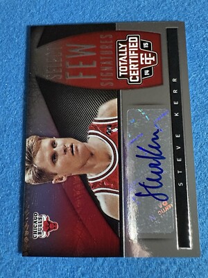 2014-15 Select Few Steve Kerr Auto 16/49 | eBay
