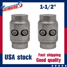 1-1/2" Weld In Tube Connectors Adapter Roll Cage Bungs Fits.095 &.120 Wall -2PCS