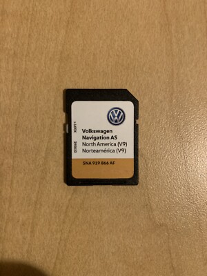 Genuine VW North America SD Navigation Card V9 5NA919866AF | eBay