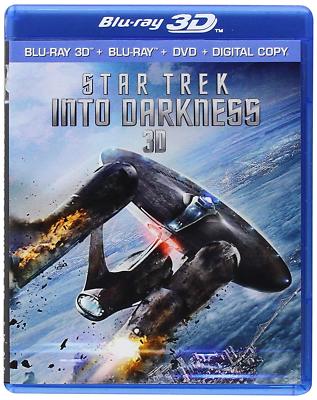 Star Trek Into Darkness 3D Blu-Ray (DAMAGED CASE) NEW Sealed Free Shipping