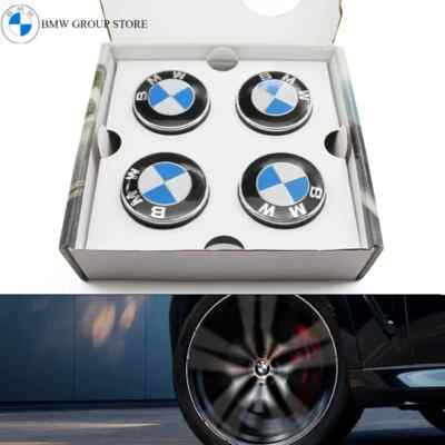 4Pcs 56MM 68MM Floating Wheel Center Cap For BMW M E39 E46 E60 E90 F10