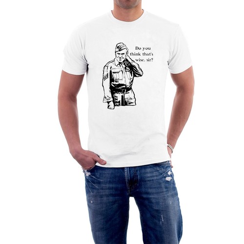 Dad's Army T-shirt Sergeant Wilson / Uncle Arthur / Wise, Sir? Sillytees - Picture 6 of 17