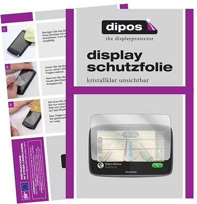 3x film for TomTom Via 53 screen protector crystal dipos