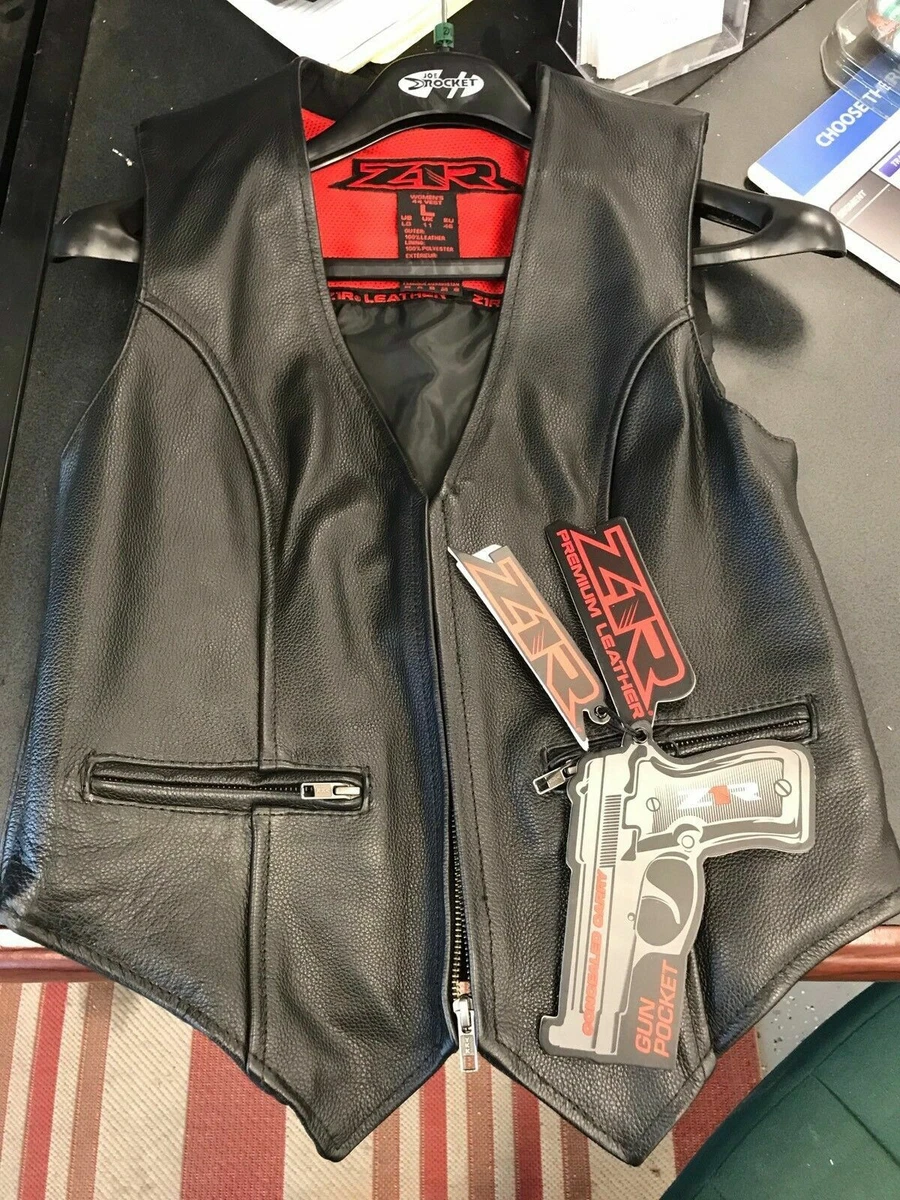 Z1r leather outlet vest