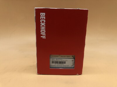 BECKHOFF EL6070-0033 LIZENZSCHLÜSSELTERMINAL / EtherCAT EL60700033