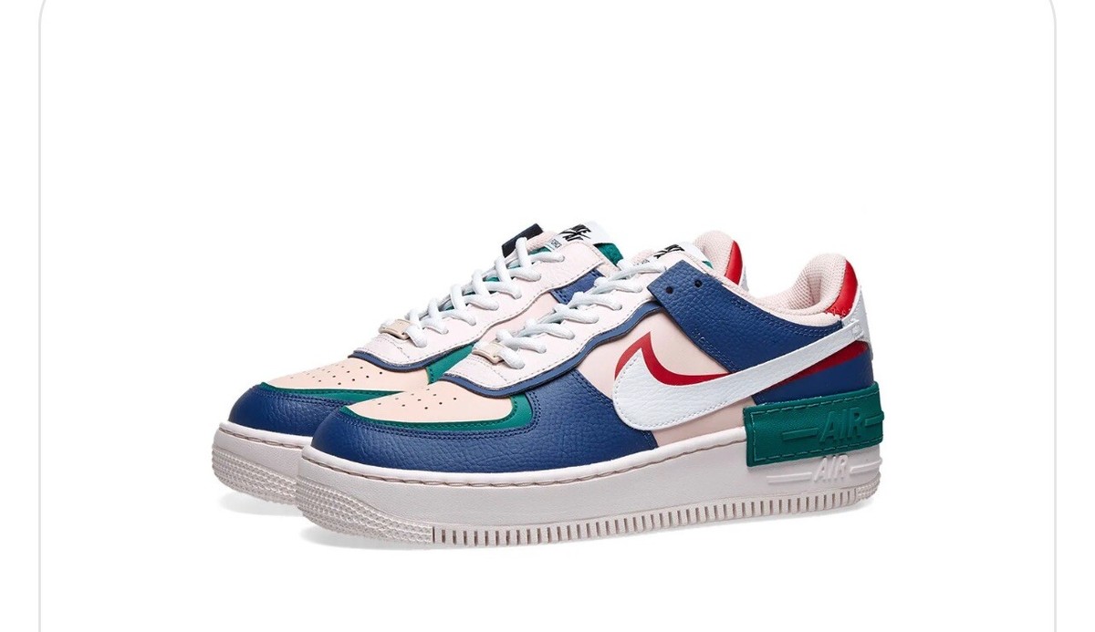 Nike Air Force 1 Shadow Low Mystic Navy Women's Sneakers