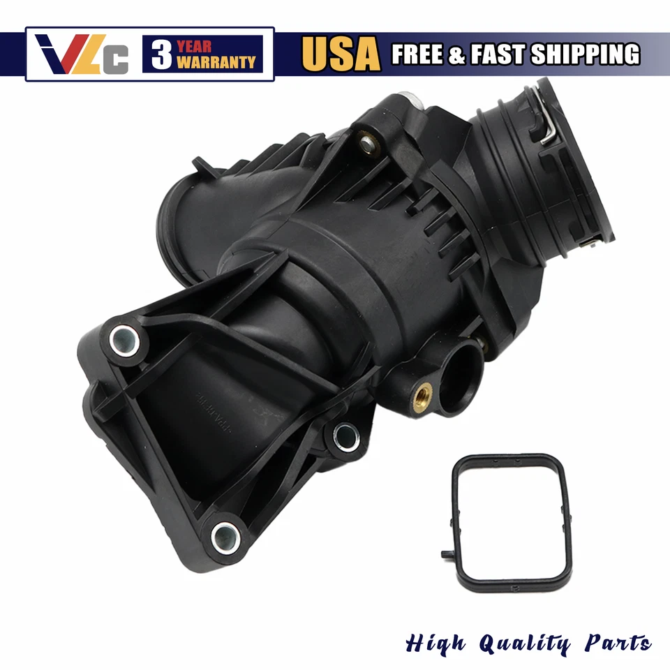 Engine Coolant Thermostat Housing Assy FOR Mercedes-Benz C300 C350 E300 ML350 Foto 3 de 4