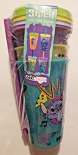 Disney Stitch Zak Tumbers Straws 4 Designs Color Change 16.5 oz BPA Free New