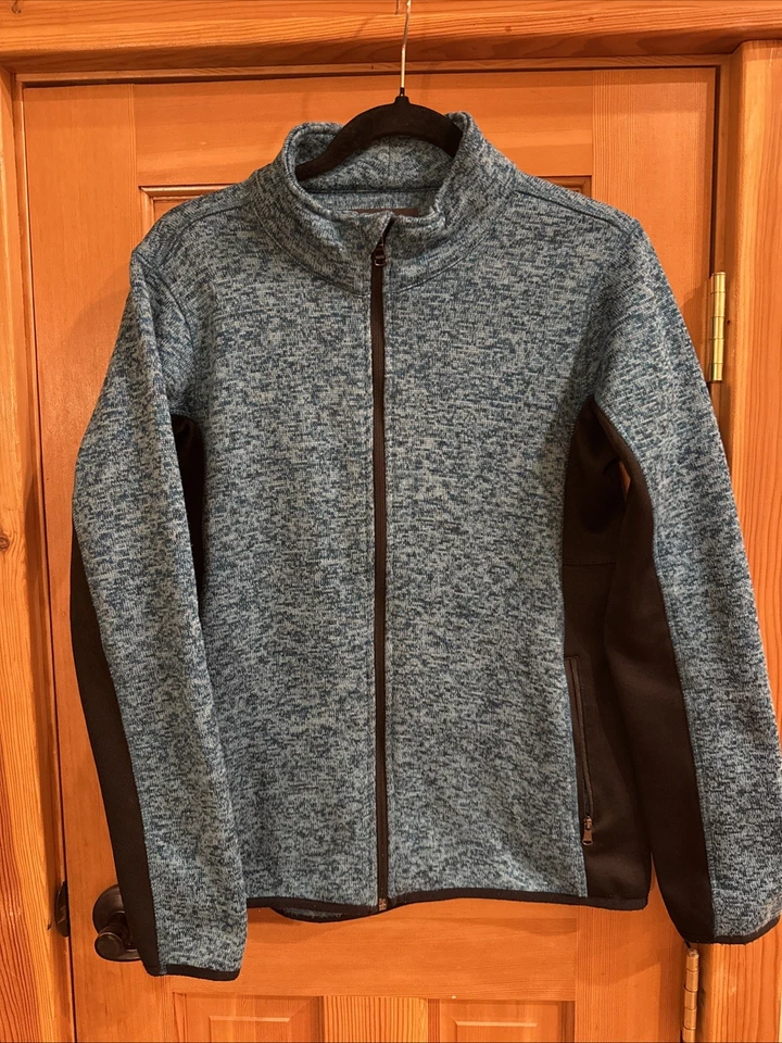 Женская флисовая куртка с длинным рукавом на молнии Andrew Marc New York размер средний - Изображение 2 из 4