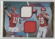 2017 Illusions Legacies Dual Memorabilia /25 Joe Montana Alex Smith HOF 6r6