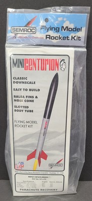 Semroc Mini Centurion Flying Model Rocket Kit KA-28 Knightdale Model Rocket New 