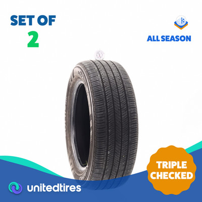 Set of (2) Used 205/55R16 Kumho Solus TA31 91H - 6/32