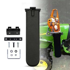 Chainsaw Holder for Tractor, Universal 20 Inch | Heavy Duty Chainsaw Mount Ca...