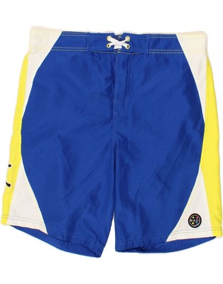 MAUI AND SONS Herren Grafik Badeshorts 2XL blau Colourblock Polyester CE15