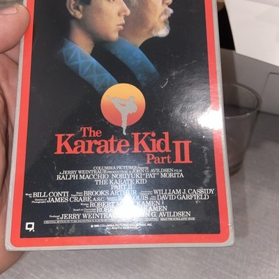 The Karate Kid Part 2 (VHS, 1987, Closed Captioned) for sale