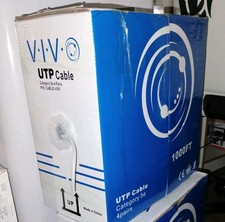 VIVO 500ft Est bulk Cat5e LAN Ethernet Cable Wire UTP Pull Box Cat-5e
