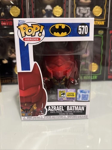 Azrael Batman #570 - Batman Funko Pop! [SDCC Limited Edition Exclusive Sticker]