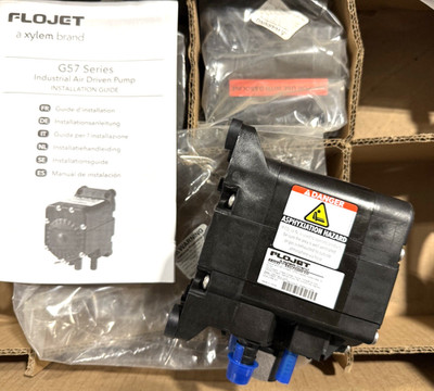 Xylem FLOJET G575215-SANTO PNEUMATIC AIR OPERATED DIAPHRAGM PUMP 1/2'' (OEM) *NEW