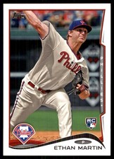 Ethan Martin 2014 Topps #90 Phillies MLB READ FREE SHIPPING AutographDen