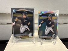 2025 Bowman Draft #BDC-59 Kevin McGonigle Chrome Refractor + Base