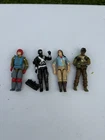 VINTAGE GI JOE USED figure lot x4 ARAH 1980s parts or restore