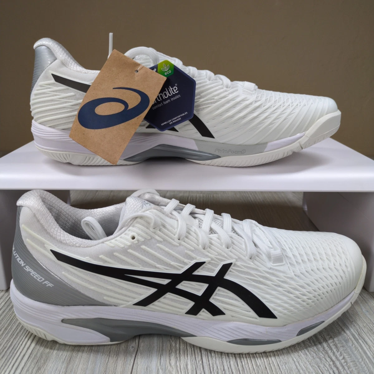 Asics Solution Speed FF 2 Black White for sale | eBay