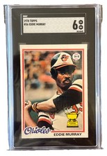 Eddie Murray Cards, Rookie Cards and Autographed Memorabilia Guide 17