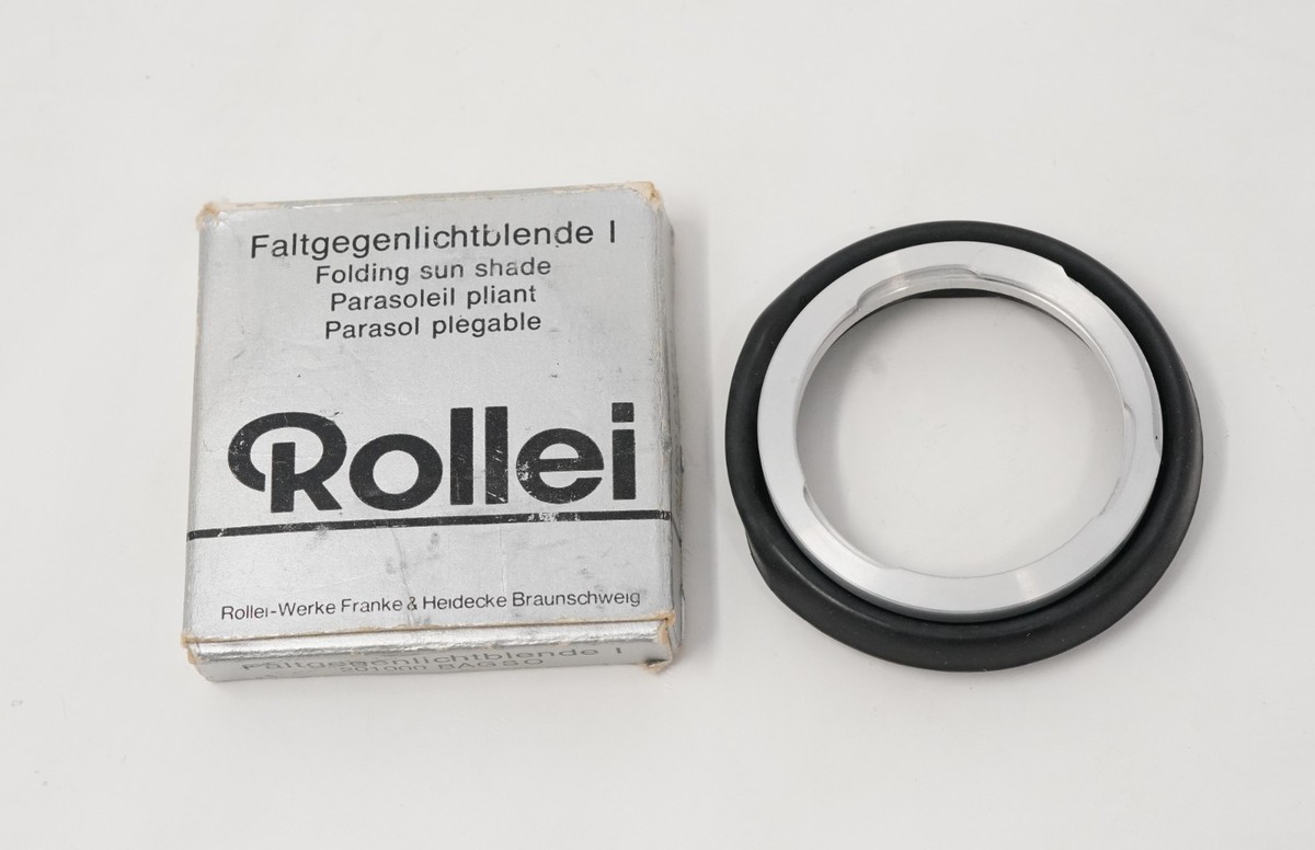 Rollei Folding Sun Shade I Collapsible Lens Hood Bayonet I RI in