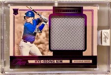 JERSEY # MATCH! 2025 Three & Two Prospect Swatches Hye-Seong Kim 6/32! ROOKIE!