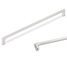 POVEFONK 6 Pack 12-5/8 Inch(320mm) Brushed Satin Nickel Kitchen Cabinet Handl...