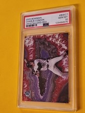 PSA 10 2025 BOWMAN CRYSTALLIZED RED /5 CHARLIE CONDON BWC7