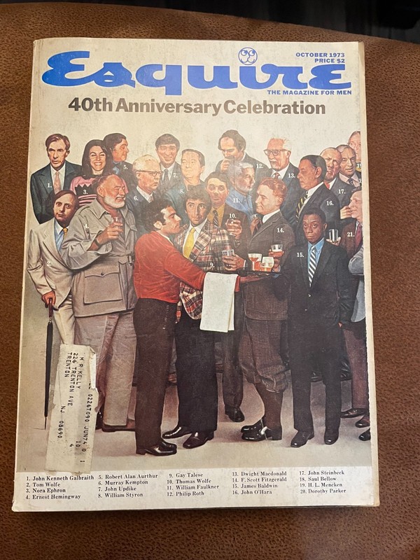 Esquire Magazine 40th Anniversary Celebration October 1973