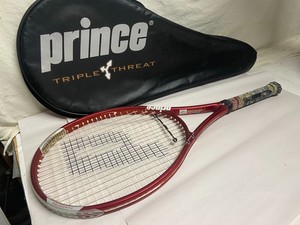 Raquette De Tennis Prince Response Triple Menace Tungstène – Taille Grip 4 3/4 – Avec Couvre-chef