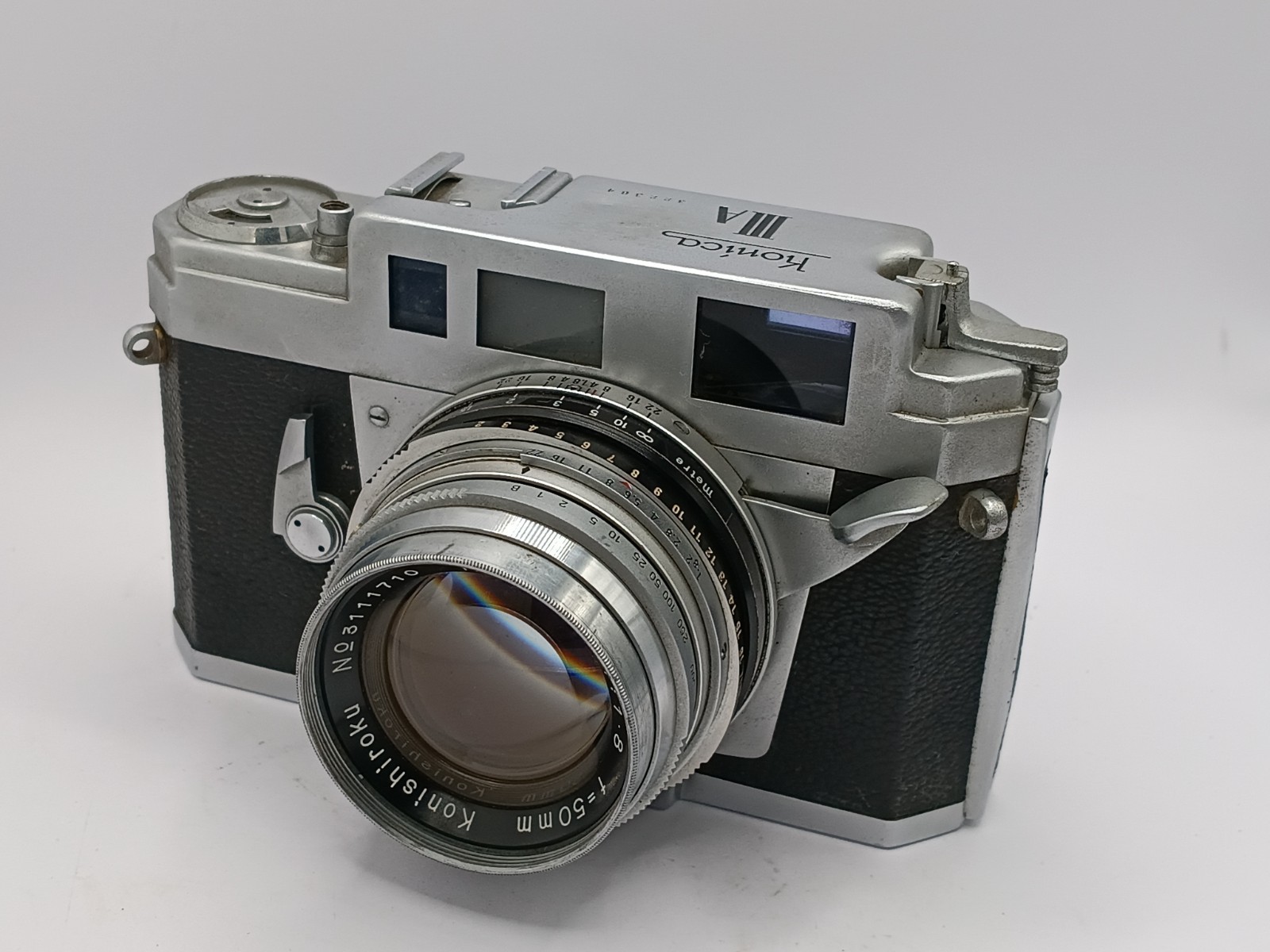 Konica IIIA vintage camera equipment - eBay listing photo 1