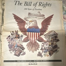 Miami Herald The Bill of Rights 200 Years of Freedom December 1991