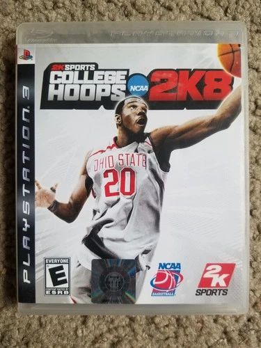 College Hoops 2K8 (Sony PlayStation 3, 2007) Disc Tested PS3 NCAA Basketball